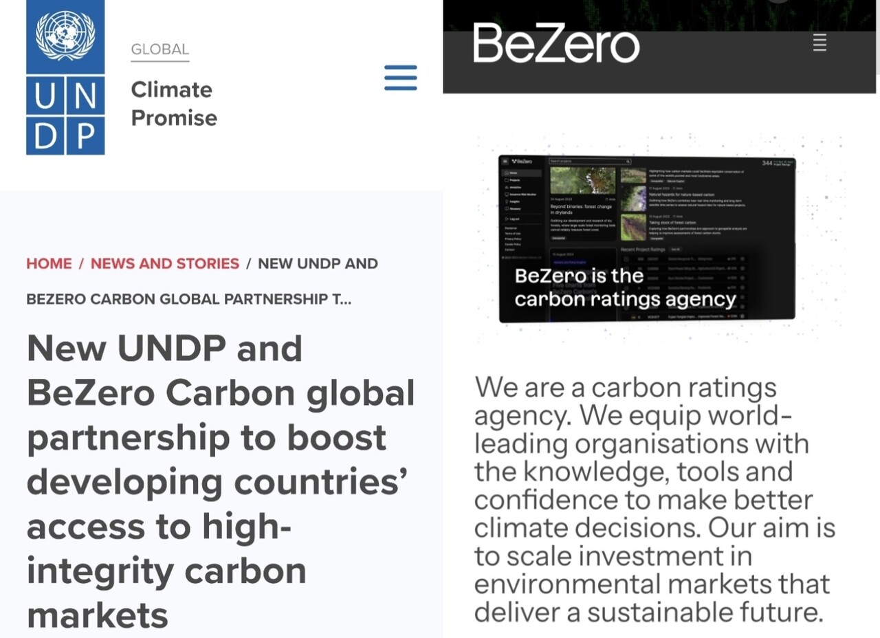 Undo Bezero UNDP–BeZero, 국제 탄소평가 플랫폼 전면 개방